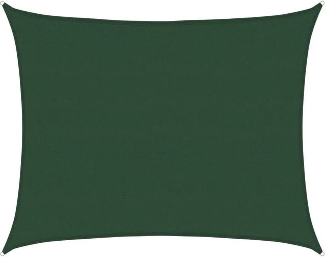 Furnicato Sonnensegel aus HDPE in Dunkelgrün, B/B: 6 x 7 m - Bild 1