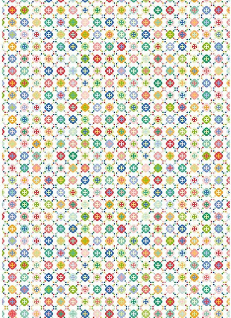 Rico Design Paper Patch Ornamentblumen Papier in Mehrfarbig, B x H: 30 x 42 cm - Bild 1