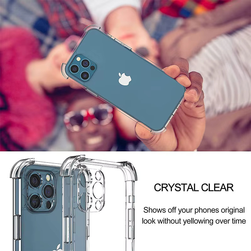 Stoßfeste und transparente Schutzhülle für Apple iPhone Modelle in klarer Optik - Bild 2