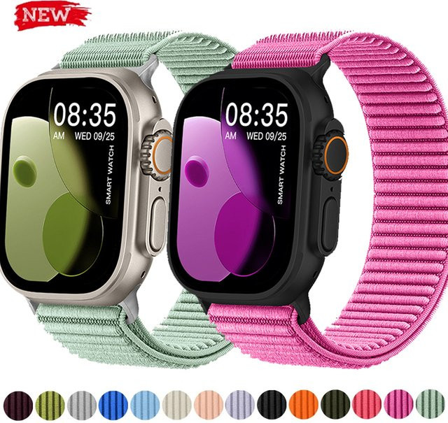 OAKCHARM Uhrenarmband Nylon, geflochten, Unisex - Bild 1