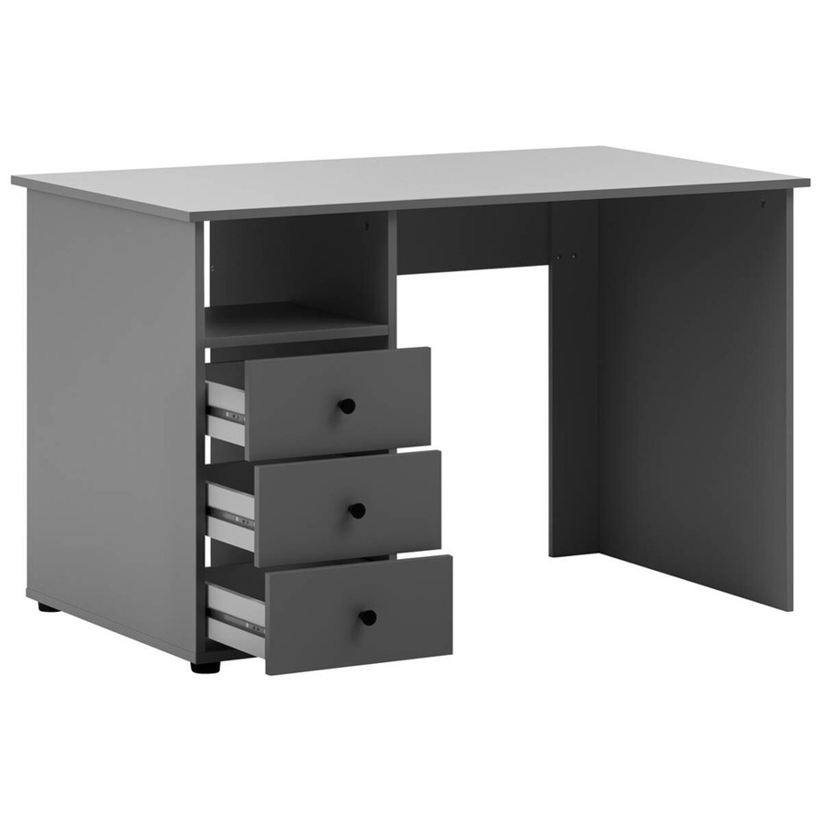 Schreibtisch Smash Möbelpartner in Anthrazit, B/H/T: 115,8 x 74 x 70 cm - Bild 2