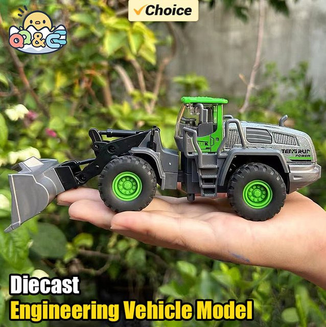 CONUSEA Diecast Engineering Kran, Fahrzeug Modell, Metall, Bunt / Mehrfarbig, Set / Bundle - Bild 1