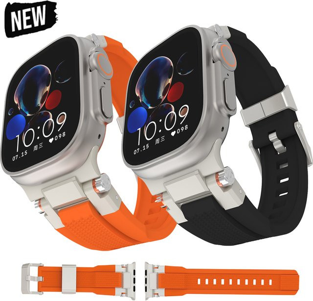 OAKCHARM Sport-Silikonarmband für Apple Watch, Unisex - Bild 1