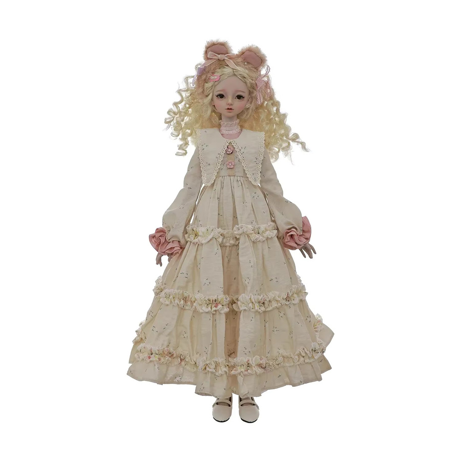ShugaFairy Liano BJD Puppe, 1/4 Kopf, Bariy Körper, Dorf-Garten-Stil - Bild 2