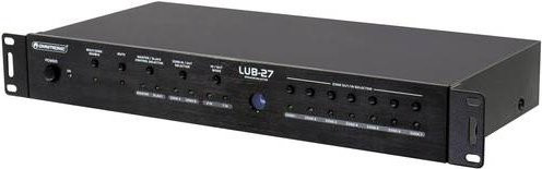 Omnitronic LUB-27 7 Port Lautsprecher-Umschalter Schwarz - Bild 1