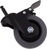 Broil King Premium Lenkrollen für Baron und Crown in Schwarz - Bild 1