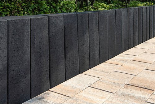 Mr. GARDENER Palisade Luna Beton Grau B/H/T: 12,5 x 25 x 6 cm - Bild 4