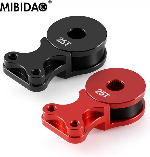 MIBIDAO Stoßdämpfender Servoarm, Zubehör, Schwarz, Metall - Bild 1