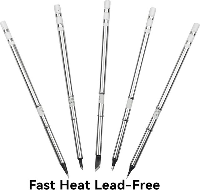 QUICKO XA Lötkolbenspitzen-Set T12-BL/KU/D24/BC2 für Hakko FX951 und FX952 Stationen - Bild 1