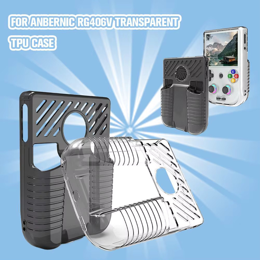 Anbernic RG406V Transparente TPU-Schutzhülle für Retro-Handheld-Spielekonsole - Bild 2
