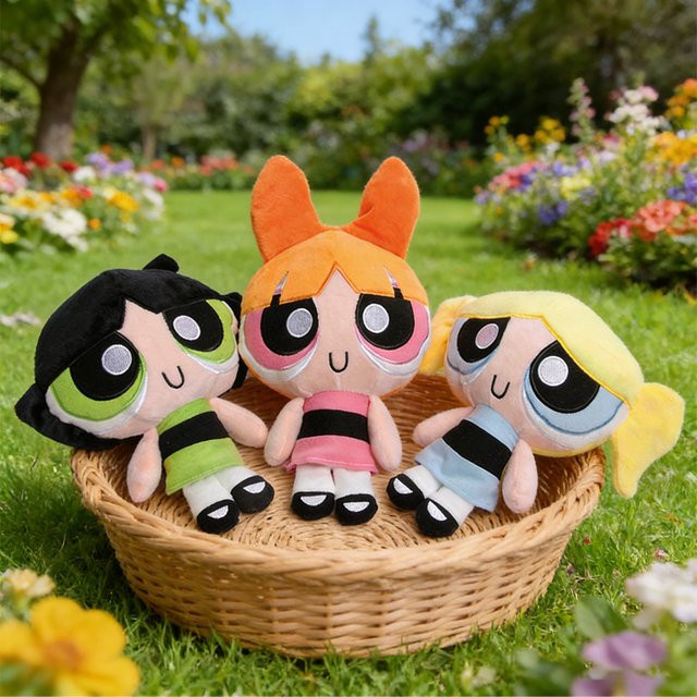 Bandai Powerpuff Girls Mädchen Plüschtiere, bunt - Bild 1