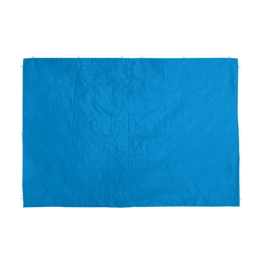 Relaxdays Pavillon Seitenteile 2er Set Blau aus PE und PVC wasserdicht ohne Fenster B: 300 cm, H: 200 cm - Bild 2