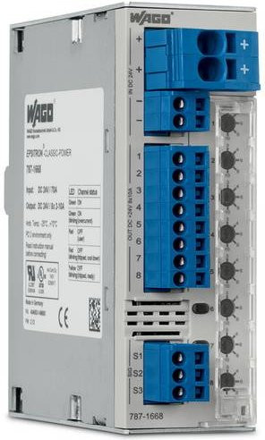 WAGO Hilfsrelais 787-1668/000-200 in Blau - Bild 1