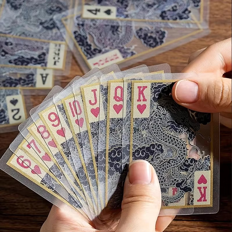 Murphy's Magic Spielkarten, transparent, bunt / mehrfarbig, Kunststoff - Bild 1