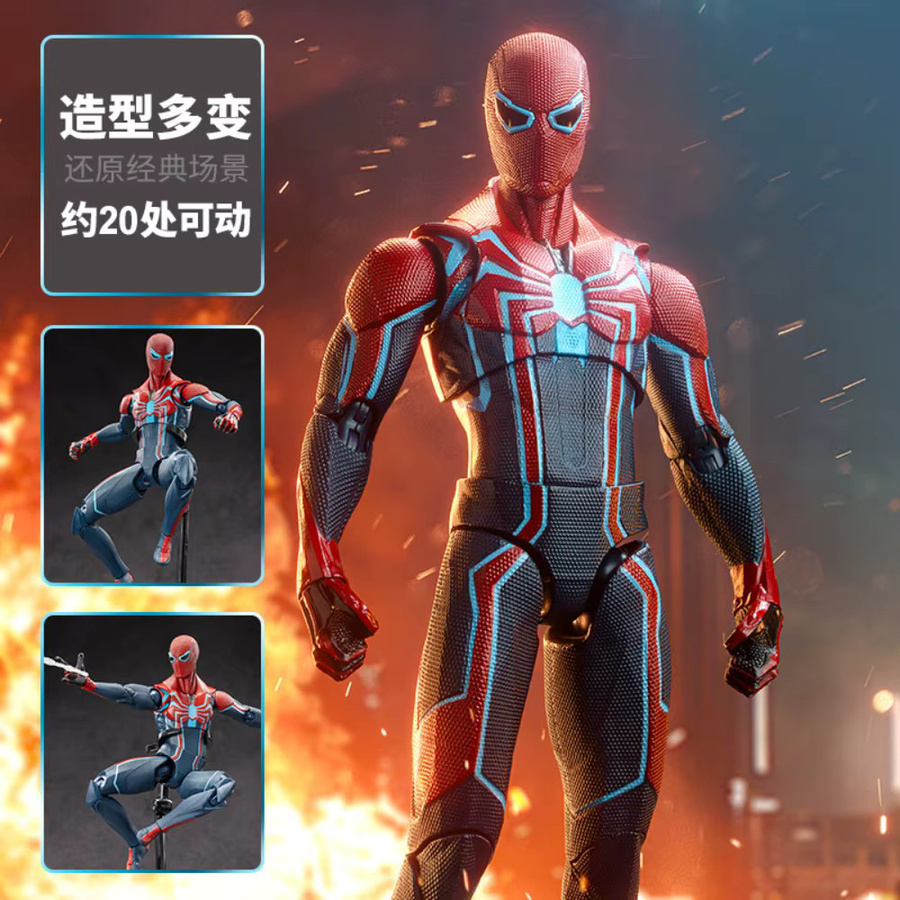 ZD Toys Spider-Man Speed Suit Advanced Suit Actionfigur, Marvel, Superhelden - Bild 2