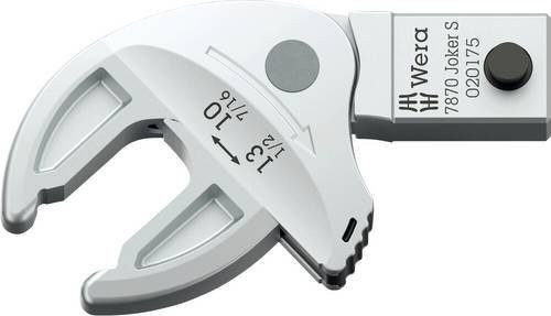 Wera Joker S 7870 Selbstjustierender Einsteck-Maulschlüssel in Silber, Schlüsselweite 10 - 13 mm - Bild 1