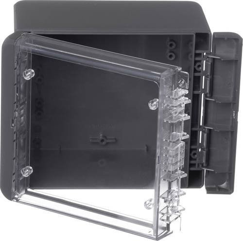 Bopla Bocube Outdoor-Gehäuse aus Polycarbonat in Graphitgrau RAL 7024, B/T/H: 125 x 151 x 90 mm - Bild 1