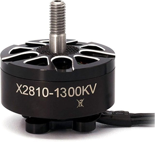 FULL-E-POWERRC X2810 2810 1300 KV Bürstenloser Motor in Schwarz für RC Flugzeuge, Quadcopter und FPV Racing Drohnen - Bild 1