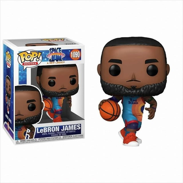Funko Space Jam 2 LeBron James Leaping Vinyl Figur - Bild 1