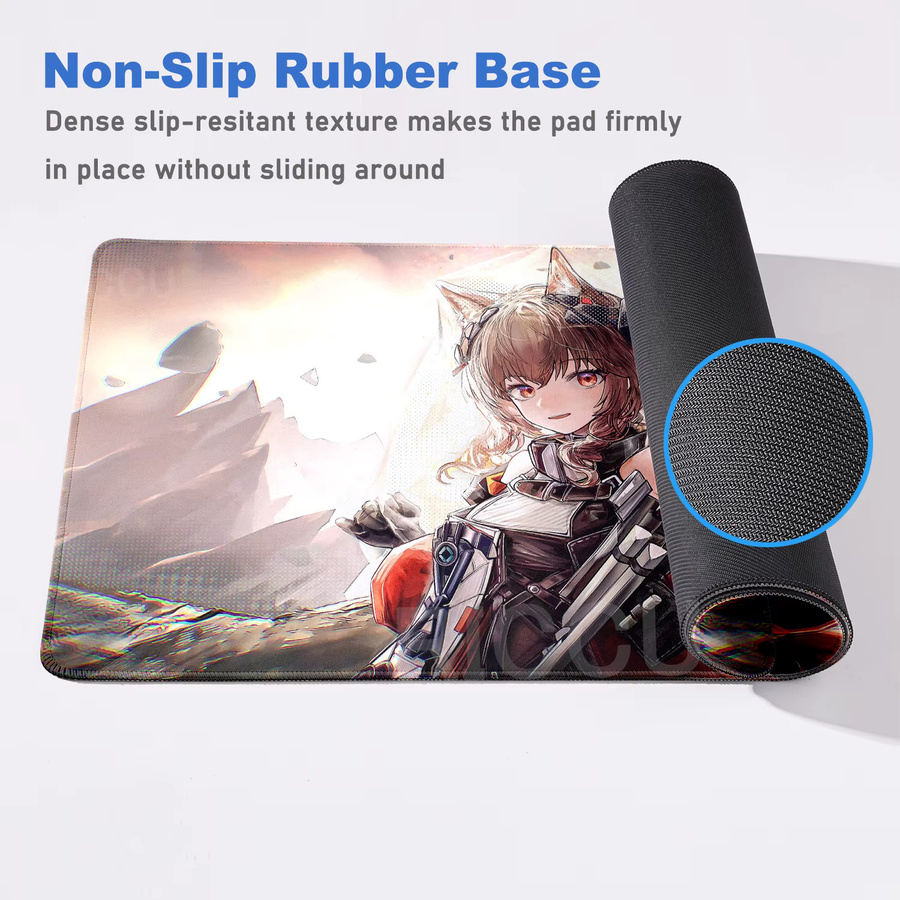 Arknights Endfield Gilberta XXL Gamer-Mauspad mit HD-Druck und rutschfester Gummibasis in Multicolour - Bild 3