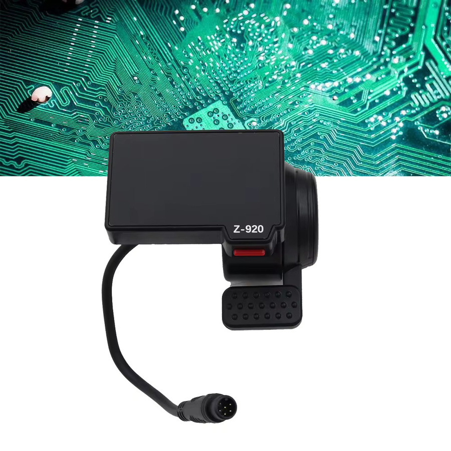 Kugoo Ersatzteil LCD-Display Armaturenbrett mit Gashebel 6-Pin in Schwarz für Elektroroller - Bild 3
