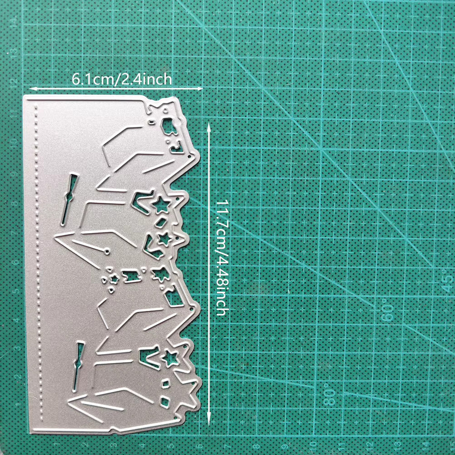 Metall-Schneidewerkzeug für DIY Bastelarbeiten und Scrapbook zur Gestaltung von Grußkarten zur Abschlussfeier - Bild 2