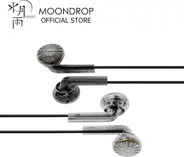 Moondrop Nice Buds In-Ear Kopfhörer mit 15,4 mm dynamischem Treiber in Schwarz - Bild 1