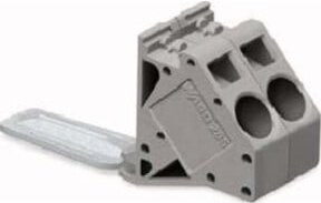 WAGO Potenzialabgriff für 95 qmm Klemmen 285-407, Grau - Bild 1