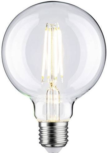 Paulmann LED Filament Globe E27 Warmweiß 7,5W dimmbar transparent Glas Durchmesser: 9,5 cm, Höhe: 14 cm - Bild 1