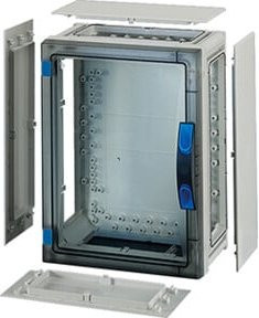 Hensel Verteilergehäuse ENYSTAR EB aus Kunststoff in Grau und Transparent, B/T/H: 21,6 x 30,6 x 13,6 cm - Bild 1