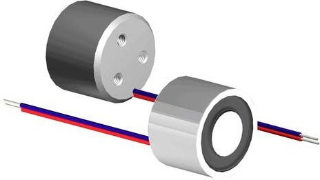 RED MAGNETICS Elektromagnet ITS-MS-5537-24VDC in Silber, 700 N, 24 V/DC, 10W - Bild 1