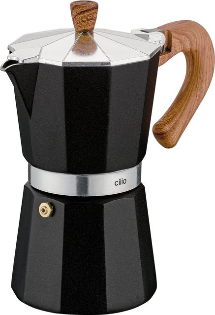 Espressokocher Cilio Classico Natura in Schwarz, 0,54 l - Bild 1
