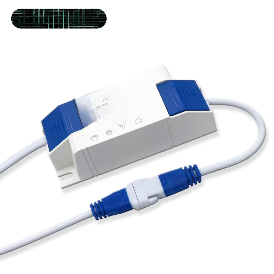 DT&ZM LED Netzteil LED Treiber Adapter DC24-42V 20-24W 500mA 600mA AC85-265V Weiß für LED Panel und Downlight Beleuchtung - Bild 1