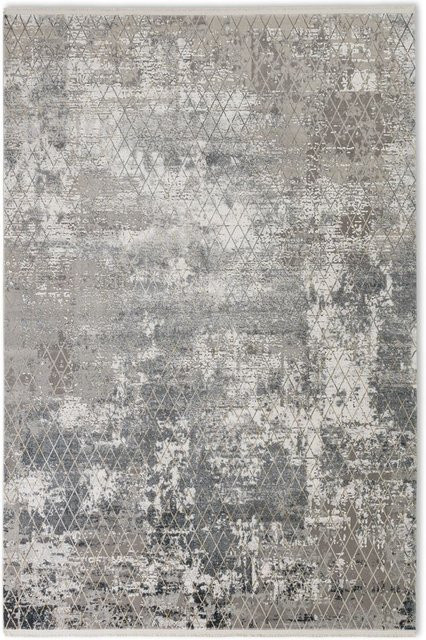 Teppich SCHÖNER WOHNEN VISION in Grau mit abstraktem Design, Rechteckig, B/T: 190 x 133 cm - Bild 1