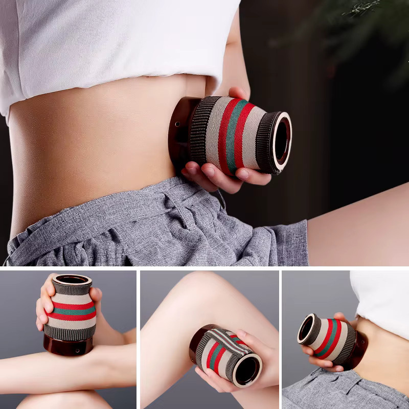 FODRK Gua Sha Schaber Keramik, Moxibustion Massagegerät, Unisex - Bild 1