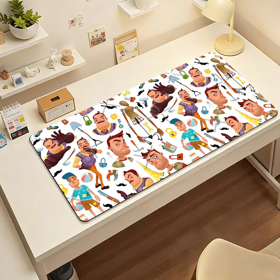 HELLO N-NEIGHBOR Mauspad als rutschfeste Gummimatte für Gamer und Büro in Multicolour - Bild 6