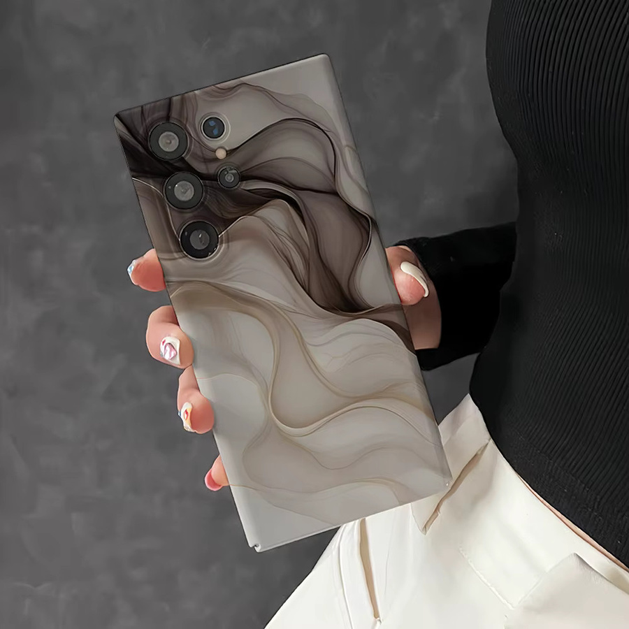 Stoßfeste Doppelschicht Handyhülle in Beige für Samsung Galaxy S26 S25 Ultra S24 S23 Ultra Plus - Bild 4