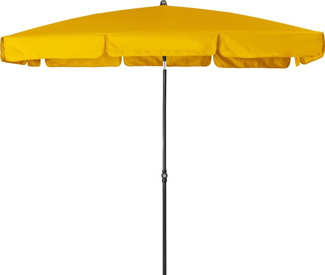 Doppler Sonnenschirm Sunline Mittelstockschirm, gelb, B: 225 cm, T: 120 cm - Bild 1