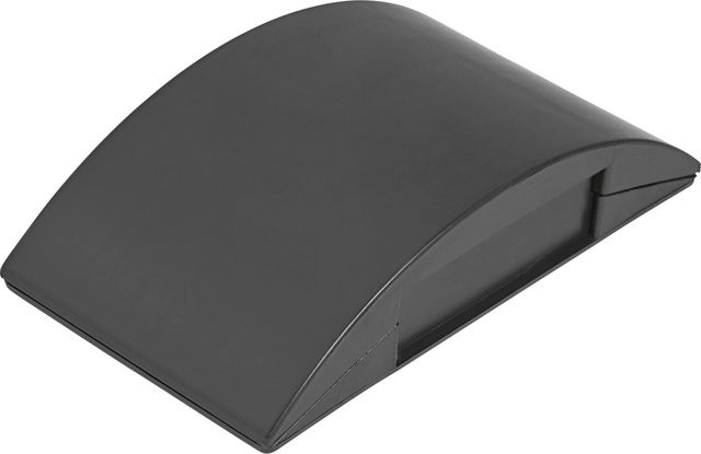 LUX-TOOLS Hand-Schleifklotz aus Kunststoff in Schwarz, B/T: 13,0 x 7,0 cm - Bild 1