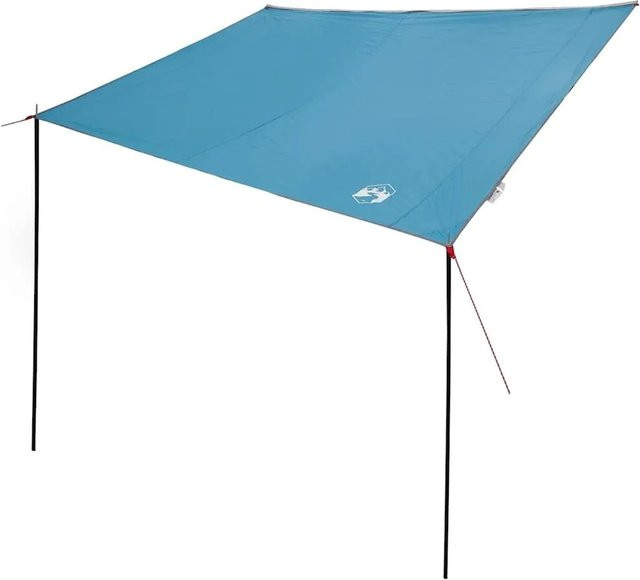 vidaXL Wasserfester Tarp mit Dach in Blau, B/T: 350 x 240 cm - Bild 1