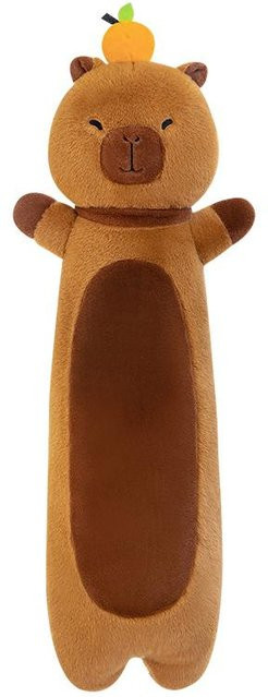 Binchi Fitness Capybara Plüschtier Kissen, Kaki, ab 14 Jahren - Bild 1