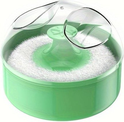 SZwatch Puderbox mit Schwammquaste, Unisex - Bild 1
