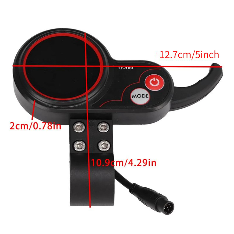 Kugoo Kukirin Ersatzteil-Set für M4 und M4 Pro: Controller und TF-100 Gashebel-Display in Schwarz - Bild 2