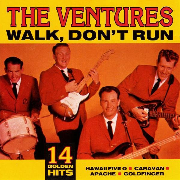 CD Ventures - Walk Don't Run, Soul/Funk Album von Woodford Music (1991), Schwarz, Gebraucht - Bild 1