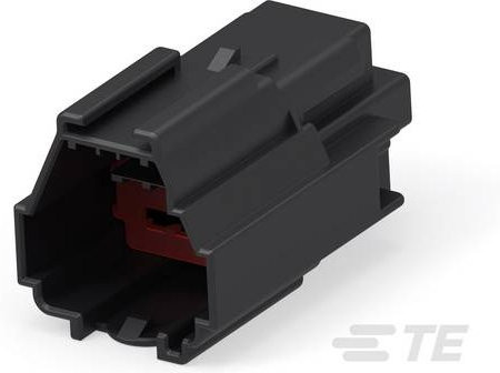 TE Connectivity Leiterplattensteckverbinder Polzahl 13, Rastermaß 2.54 mm, Schwarz - Bild 1