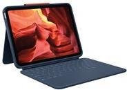 Logitech Rugged Combo 4 Tastatur und Foliohülle in Classic Blue für Apple iPad 10,9 Zoll mit Smart Connector und QWERTZ Layout - Bild 1