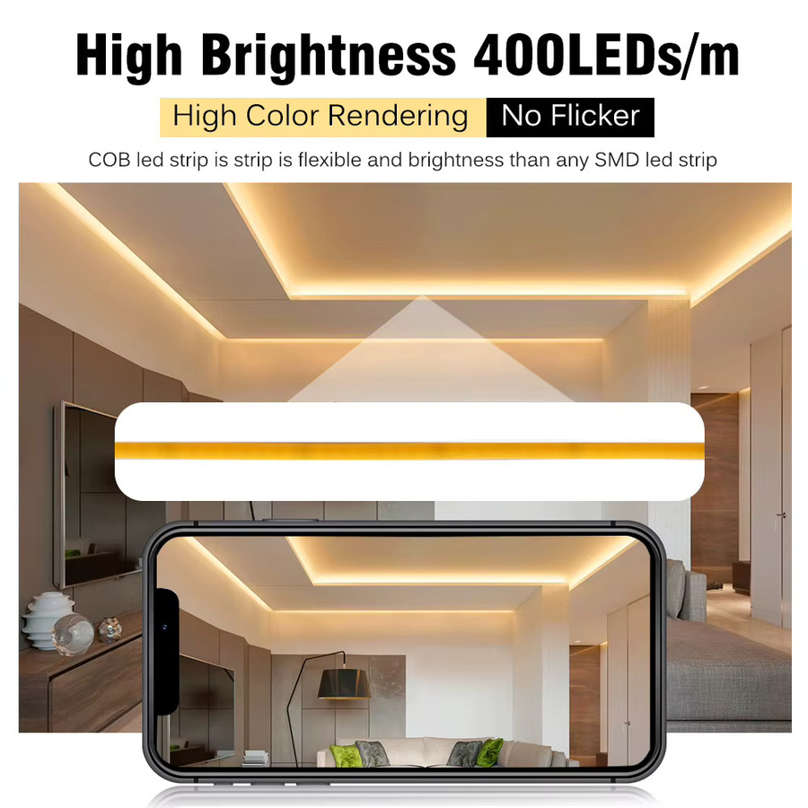 GRAXGROW LED-Lichtstreifen 12V, Weiß, 5 Meter Rolle - Bild 4