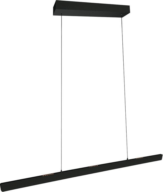 Steinhauer Fluxy 4190 LED-Pendelleuchte Schwarz Soft Touch mit dimmbarer warmweißer Beleuchtung (2700K) - Bild 1