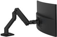 Ergotron HX Monitor Arm Tischhalterung für Ultrawide Monitore bis 124,5 cm in Schwarz - Bild 1