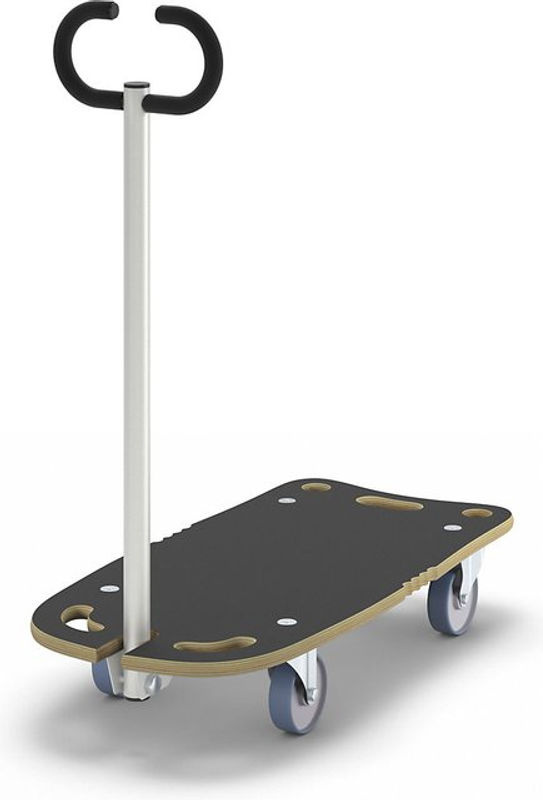 WAGNER SYSTEM Transporthilfe STAR CARRIER EXCELLENCE aus Holz, braun, B: 40,0 cm, H: 14,6 cm, max. Tragfähigkeit: 300 kg - Bild 5